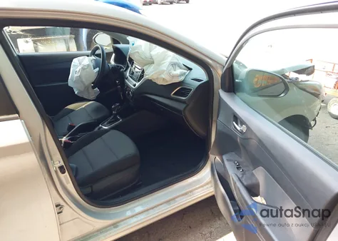 2022 Hyundai Accent Limited из США, поврежденный, VIN 3KPC34A61NE188203